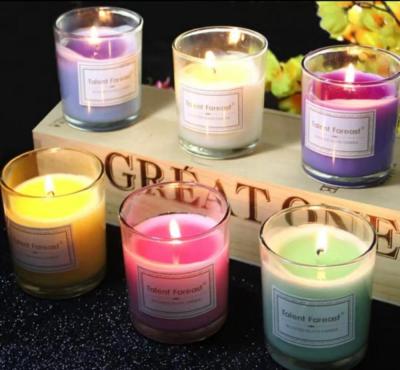 China Scented warm light and high quanlity wholesaler supply soy candles for human OEM for sale