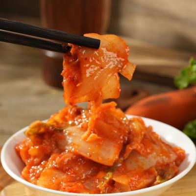 China PRESERVED Good Quality Fresh Natural Organic Red Cabbage Factory Korean Spicy Fuwei Kimchi Korean Cabbage Pickles For Sale for sale