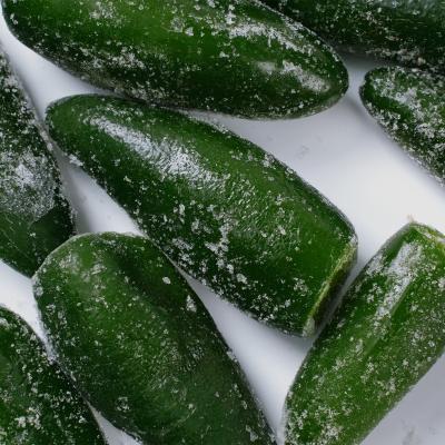 China IQF SUPPLIER FROZEN Vegetable Green Jalapeno WHOLE BRC Jalapeno for sale