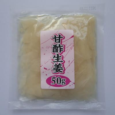 China Wholesale PRESERVED Tasty White Pickled Natural Halal Japanese Sushi Ginger From OEM Factory for sale