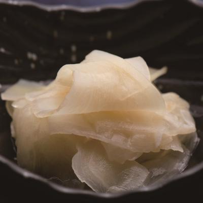 China PRESERVED White Ginger Sushi Ginger Bulk Wholesale Price Cheap White Pickled Ginger For Sushi for sale