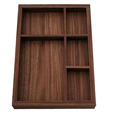 China Living Room OEM Ideas Storage Wood Desk Organizer for sale