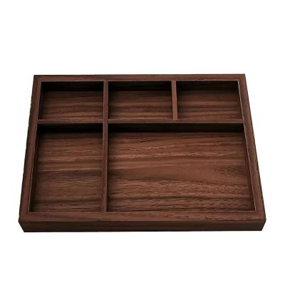 China Living Room ODM IKEA Wooden Box Stationery Storage Desk Organizer for sale