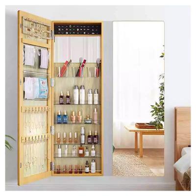 China Bkx Adjustable Custom Modern Unique Modular Wardrobe Mirror Necklave (Size) Hanging Jewelry Cabinet for sale