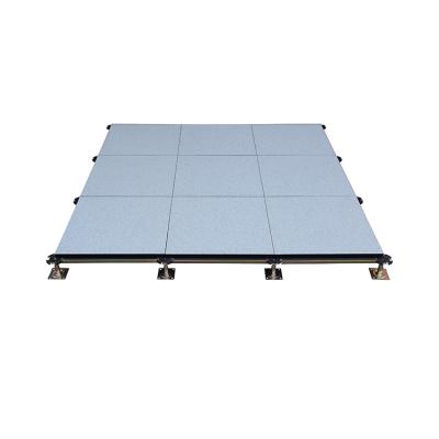 China Modern Best Price 600*600 High Quality Fireproof Antistatic Calcium Sulfate Raised Flooring for sale