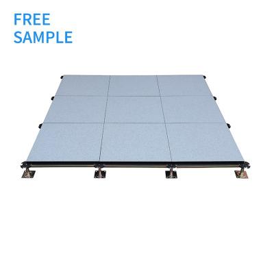 China Modern Encapsulated Calcium Sulfate Raised Floor For Bank Telecom Machine Room High Grade Machine Room Army Order Center for sale