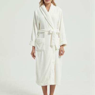 China Luxury QUICK DRY Cotton Hotel and Spa Hospitality Waffle Unisex Bathrobes White Light Shrink Kimono Robe for sale