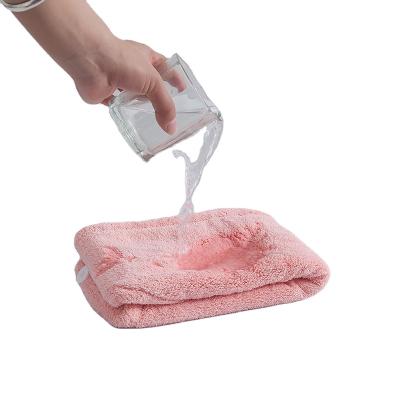 China Reusable Mesh Bath Cap Soft EVA Elastic Waterproof Shower Cap Silubi Bath Towel Hair Dryer Cute Viable Quick Dry Double Layer Cap for sale