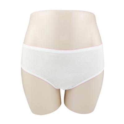 China Wholesale Antibacterial Disposable Sauna Beauty Disposable Hotel Travel Underwear Cotton Pregnant Women Underwear for sale