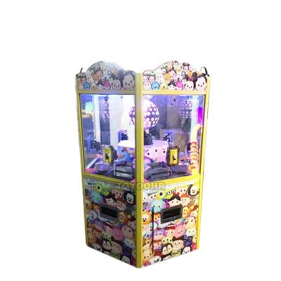 China 6 Players Redemption Machine Coin Pusher Mini Arcade Euro Coin Operated Games Redemption Casino 180*180*2050mm for sale