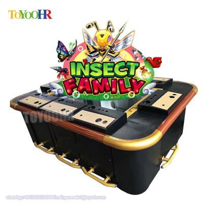 China Metal Cabinet Insect Family Fishing Game Machine Dragon King Arcade Machine Fish Table Cheat Arcade Shooting Fish Game Table Playing for sale