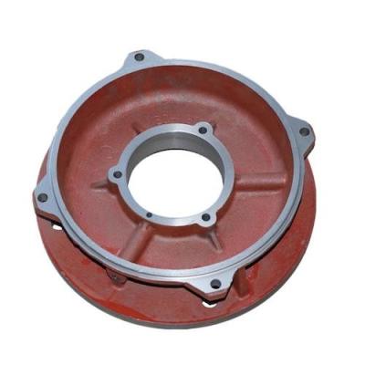 China Customized Cast Iron Parts Cast Iron Motor Back Cover Ductile Iron GGG40 for sale