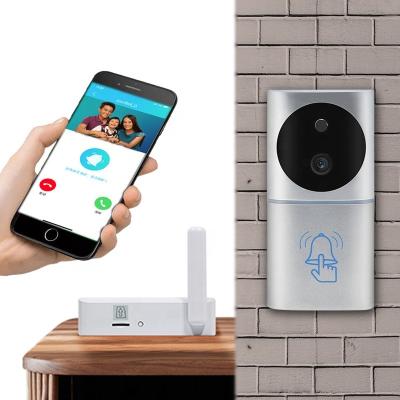 China 1080P HD Smart Wifi Zinc Alloy Battery Operated Camera Video Doorbell Intercom for sale