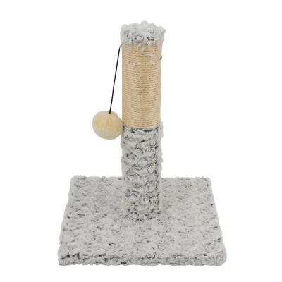 China Wholesale Sisal Viable Cat Scratching Post Grinding Claw Toy Vertical Paw Print Cat Scratching Board for sale