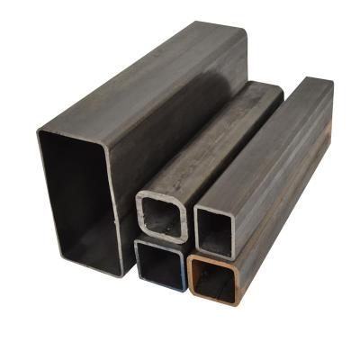 China Structure Pipe Mild Steel Pipe Shaped Steel Tubing Galvanized Square Rectangular Steel Tube for sale