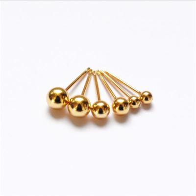 China Wholesale Casual/Sporty Sterling Silver Stud Earring 3mm/4mm/5mm Ball Earring for sale