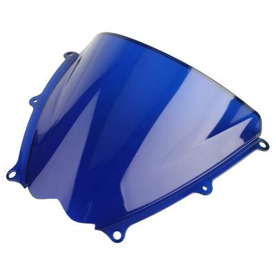 China PC For Suzuki GSXR 1000 R K7 2007 2008 Motorcycle PC Windshield Bubbles Double Windshields Wind Deflector Wind Material for sale