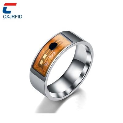 China Wholesale Waterproof / Waterproof Mobile Phone Accessories Stainless Steel NFC Smart Ring for sale