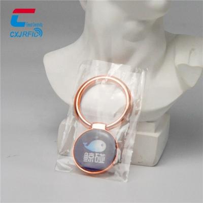 China Waterproof / Waterproof Cxj Customized Rfid Social Media Share360 Nfc Mobile Phone Finger Ring Holder for sale