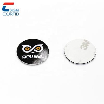 China Factory price 13.56Mhz size nfc custom paper PVC waterproof/waterproof flat epoxy tag NFC tag writer for sale