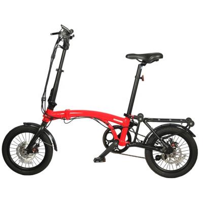 China Cheap electric bicycle 2019 16inch 350W aluminum alloy best folding electric bicycle from china factory for sale