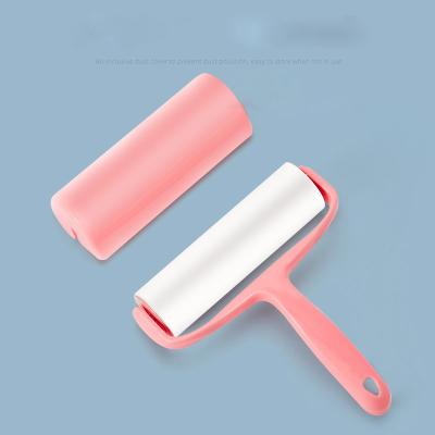 China Cat Fur Brush Portable Dog Cat Fur Brush Portable Stick Wool Viable Instrument Sofa Clothes Cleaning Brush Reusable Remover Hair Pet Roller for sale