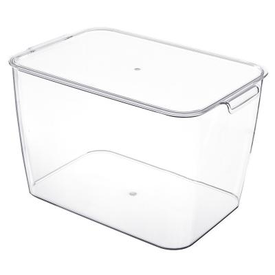 China Sustainable Transparent PP Plastic Box Kitchen Food Storage Container for sale