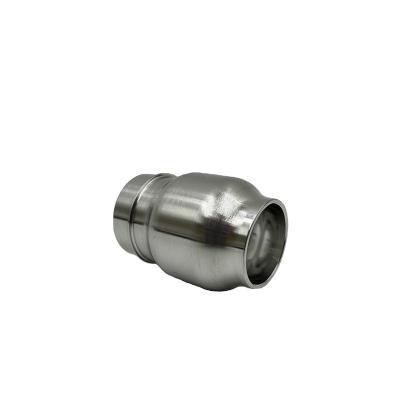 China Custom Large Capacity OEM Parts Stainless Steel Turning Change Section for sale