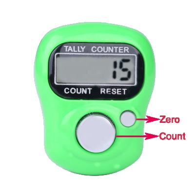 China Building machines LCD muslim tasbih beads digital electronic finger counter tasbeeh hand control counter machine for sale