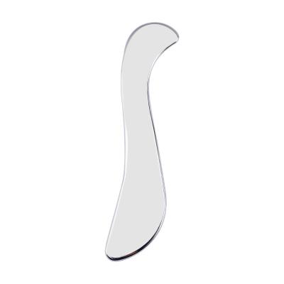 China High Quality Stainless Steel Face Guasha Medical Grade Handheld Guasha Scraping Stainless Steel Massage Therapy Gua Sha Tip Tool for sale