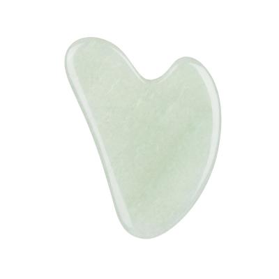 China Gua sha logo natural best massager guasha jade natural green rose quartz amethyst roller comfortable custom various massager for sale