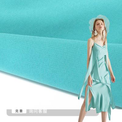 China High Quality Ployester Fabric 100D 92%polyester 8%spandex Stretch Plain Fabric for sale