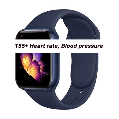 China 2022 Wifi Watch 7 T55 Plus Hot Selling Amazon Fitness T55+ T55plus Smart Watch serie 7 for sale