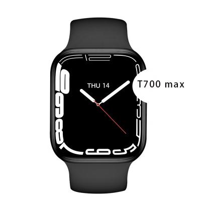 China Touch Screen Waterproof Watch 7 Max Discount IP67 Device T700 Wearable Smart Watch T700Max Large For Sports for sale