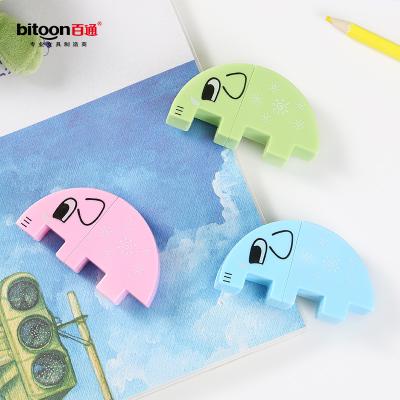 China New Creative Cute Slow Bound Student Use Correction Tape Drying Time Cartoon Elephant Correction Tape Correction Tape Eco-friendly.Non-toxic.No for sale