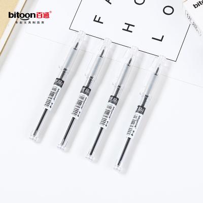 China New Style 12pcs/box Normal Pen Extra Fine 0.5mm Pen For Smooth Writing Stationery School Office Supplies for sale