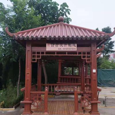 China New Design Modern High Quality Wooden Outdoor Waterproof Garden Gazebo Gazebo Manufacturers for sale