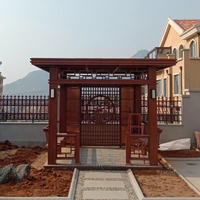 China Modern high cost performance outdoor wooden garden gazebo waterproof outdoor garden gazebo manufacturers for sale