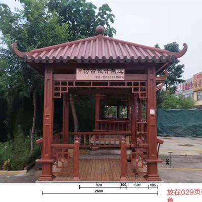 China Chinese Style Traditional Wooden Pergola Pergola Patio Canopy Pergola Frame Catcher Waterproof Customized Outdoor Roof Garden PVC Pergola Frame Canopy for sale