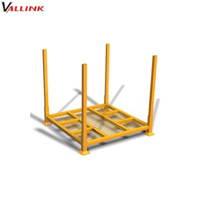 China Stackable Warehouse Collapsible Storage Stacking Rack System for sale