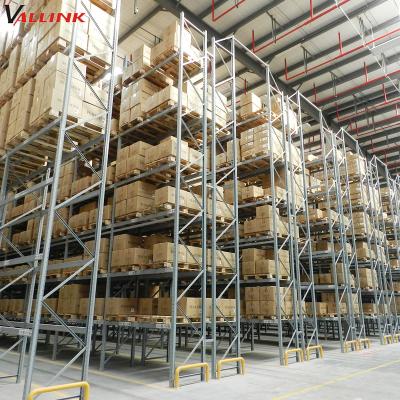 China Height Adjustable Industrial Metal Pallet Racking Heavy Duty VNA Warehouse Rack for sale