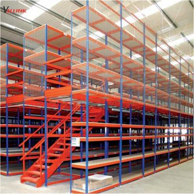 China Corrosion protection mezzanine rack, industrial mezzanine, rack shelf mezzanine floor for sale