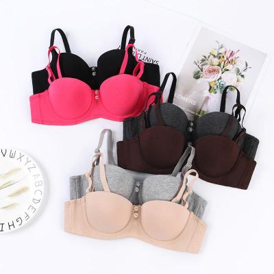 China High Quality Multicolor Mature Sexy Bra Night Wear Women's Bra Yarn Viable Fancy Woman Push Up Seamless Bra for sale