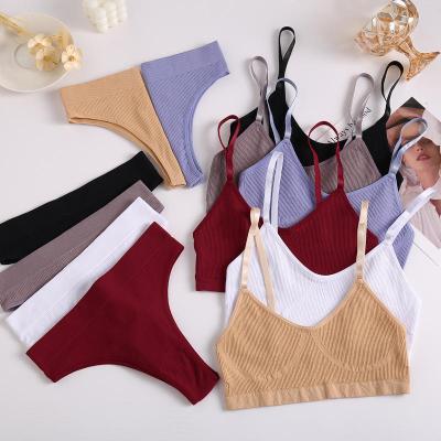 China QUICK DRY women summer underwear set breathable ultra-thin women set sexy bra plus size underwear set for sale