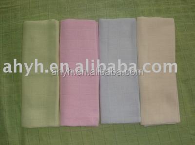 China Dyeing Squares 100%Cotton Colored Baby Diaper / Cloth Diaper for sale