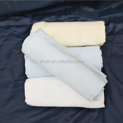 China Squares Weave 100%Cotton Flat Weave Ply Baby Diapers for sale