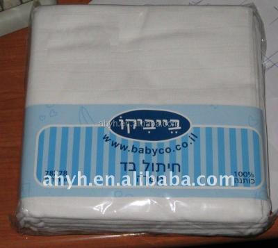 China 100%Cotton Cotton Weave Baby Diapers for sale