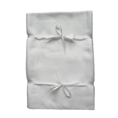 China Hot Selling Plain Weave 100%Cotton Weave Bird's Eye Gauze Insert Baby Diaper for sale