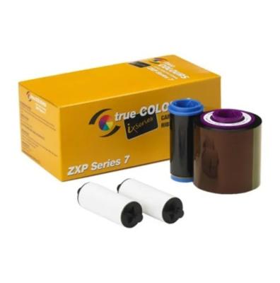 China 800077-740 Zebra Ribbon for ZXP 7 Series Card Printer YMCKO 250 Images SDK Included for sale