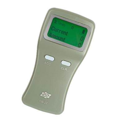 China HB-22 Contador de tarjetas inteligentes de plástico portátil con LCD gráfico y espesor de tarjeta de 0,25 mm en venta